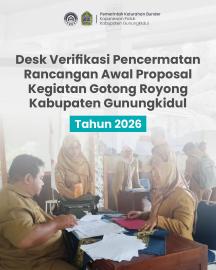 Sosialisasi dan Desk Verifikasi Mitigasi Struktural Gotong Royong Tahun 2026